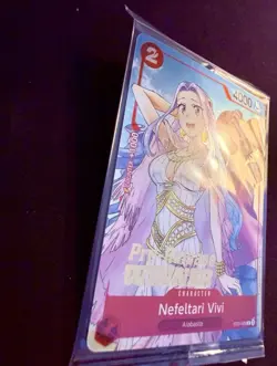 One Piece TCG Nefeltari Vivi ST01-009 Pre Release Winner Promo Englisch Sealed - Image 2