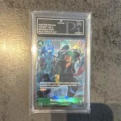 2025 One Piece Card Game Roronoa Zoro #PRB02-006 EN Holo Alt Art Pi 10 - Image 1