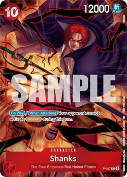 One Piece - Shanks - P-097 - New Four Emperors Promo - Image 1