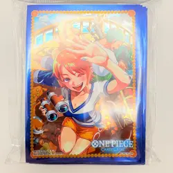 Nami One Piece Card Game Official 70 Sleeves Japan Exclusive Authentic Mint NEW - Image 1