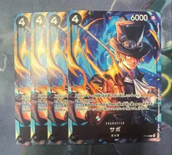 ONE PIECE CCG Sabo MacDonalds Promo Japan P-105 Near Mint - Image 2