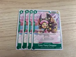 OP13-030 Playset 4 x Tony Tony.Chopper English UC One Piece TCG Card Game - Image 1