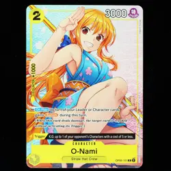 One Piece TCG | O-Nami | OP06-101 | Promo | Welcome Pack Vol.2 | English - Image 1