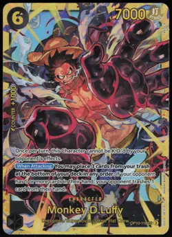 One Piece Royal Blood Monkey.D.Luffy Secret Rare OP10-118 NM english - Image 1