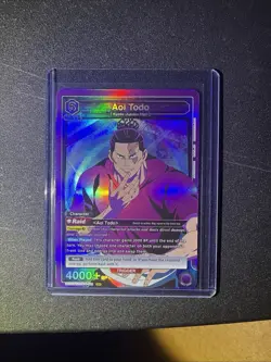 Aoi Todo Union Arena TCG Jujutsu Kaisen UE03BT/JJK-1-081 SR Holo English LP - Image 4
