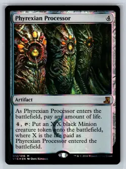 PHYREXIAN PROCESSOR 12 FROM THE VAULT: LORE MYTHIC NM/M FOIL KENDALL - Image 1