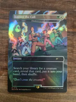 MTG - Answer the Call (Eladamri's Call) - Secret Lair - Foil - Borderless - NM - Image 1