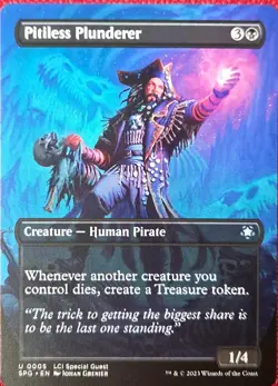 Pitiless Plunderer (Borderless) - Special Guests - NM - Image 1