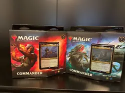 MTG Commander Legends - Arm for Battle & Reap the Tides Commander Decks (Set) - Image 1
