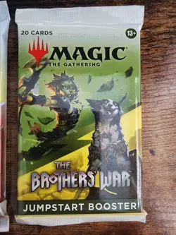4x MTG Jumpstart Booster Packs ⭐Phyrexia ⭐Brothers War ⭐March of The Machine x4 - Image 4