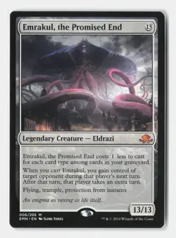 Emrakul, the Promised End 6 Mythic Eldritch Moon Magic: The Gathering Near Mint - Image 1
