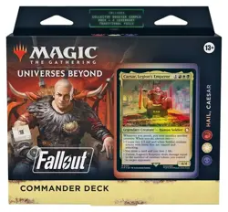 New! Universes Beyond: Fallout Commander Deck - Hail, Caesar 195166228532 - Image 1