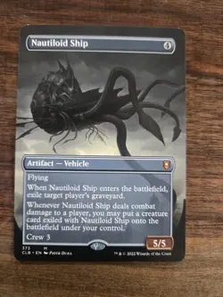 MTG - Nautiloid Ship - Battle for Baldur's Gate - Borderless - NM - Image 1