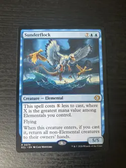 MTG Sunderflock Lorwyn Eclipsed 74 NM Regular - Image 1