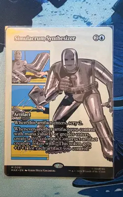 Simulacrum Synthesizer (Borderless) Marvel Universe Eternal-Legal Regular #0061 - Image 1