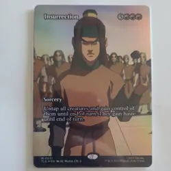 Insurrection, Borderless Art Foil, Avatar, Magic the Gathering MTG NM 0031 - Image 1