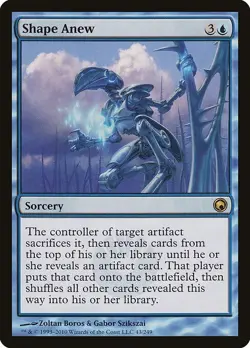 Shape Anew 1x MtG Scars of Mirrodin SP/NM - Image 1