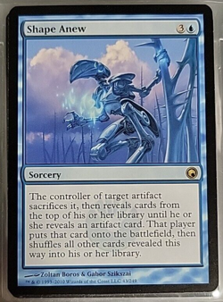 MTG Shape Anew Scars of Mirrodin 43/249 Regular Rare - Image 1