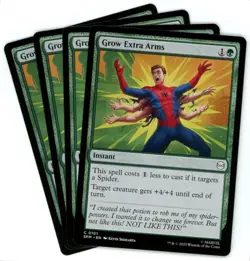 x4 Grow Extra Arms - 0101 - Marvel's Spider-Man - MTG - SHIPS NOW - Image 1