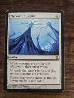 MTG - Mycosynth Lattice - Darksteel - MP - Image 1