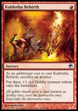 Kuldotha Rebirth - Light Play MTG Scars of Mirrodin - Image 1