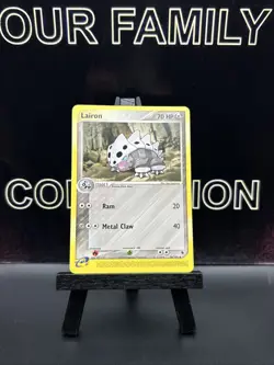 Pokemon TCG Lairon EX Ruby and Sapphire 36/109 Regular Uncommon NM - Image 1