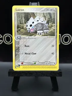 Pokemon TCG Lairon EX Ruby and Sapphire 36/109 Regular Uncommon NM - Image 2