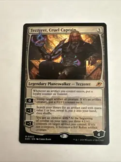 Tezzeret, Cruel Captain Edge Of Eternities Magic The Gathering MTG M/NM Promo - Image 1