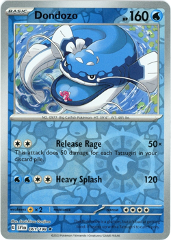 Dondozo (Reverse Holo) - 061/198 - Scarlet & Violet - Pokemon English - Image 1