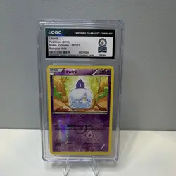 CGC Graded WORLD RECORD 1/1 Litwick 58/101 Noble Victories 2011 Reverse Holo - Image 1