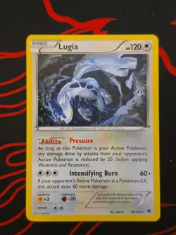 Lugia - 78/124 (XY Fates Collide) 078/124 Deck Exclusives Pokemon LP Holo W/ Non - Image 2
