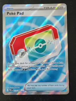 Pokemon TCG: Poke Pad 113/088 UR Holo Pokemon Perfect Order Full Art - Image 1