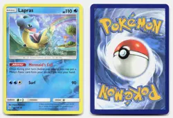 Lapras 36/236 Uncommon Unified Minds Pokemon Reverse Holo NM - Image 3