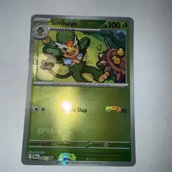 Simisage 005/086 Master Ball Pattern NM - S&V: Black Bolt - Pokemon Card TCG - Image 5