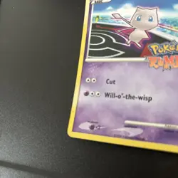 Pokemon Rumble Mew Holo Stamped Card 2009 Vintage Pokemon TCG - Image 2