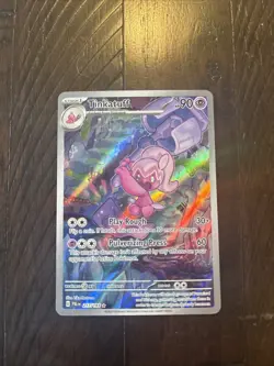 2023 Pokemon SV Paldea Evolved Tinkatuff Illustration Rare #217/193 NM - Image 1
