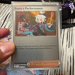 Nintendo Pokemon TCG 3-Card Lot Roxie's Performance Full Art 112/198 - Image 4