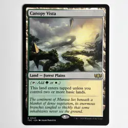 CANOPY VISTA MTG TDC - CARTE MAGIC THE GATHERING EN NEUF - Image 1
