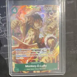 Monkey D. Luffy ST30-012 Starter Deck Ex SR Full Art EN - Image 1