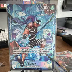 Bandai One Piece Card Game Buggy Leader OP16-041 OP-16 Alt Art Foil 5000 - Image 1