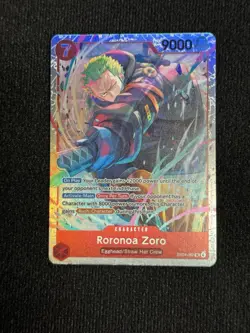 Roronoa Zoro EB04-007 SR [Foil] TCG One Piece - Image 1