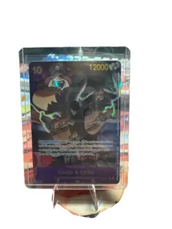 One Piece CCG Kaido & Linlin Character OP08-119 Secret Rare Alt Art Foil English - Image 1