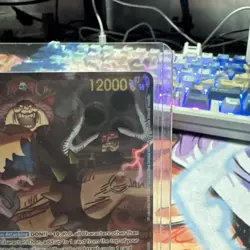 One Piece CCG Kaido & Linlin Character OP08-119 Secret Rare Alt Art Foil English - Image 2