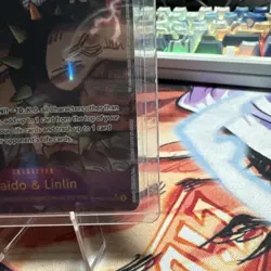 One Piece CCG Kaido & Linlin Character OP08-119 Secret Rare Alt Art Foil English - Image 5