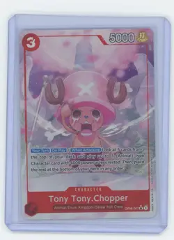 One Piece TCG OP08 Tony Tony Chopper Alt Art Parallel OP08-007 Two Legends - Image 1