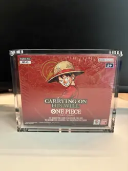One Piece Carrying On His Will OP-13 English Version New Sealed Booster Box 2025 - Image 1