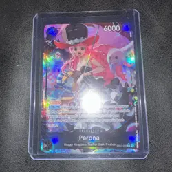 One Piece TCG ENGLISH Perona EB03-045 Alternate ALT ART Heroine’s Edition SR - Image 1