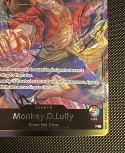Monkey.D.Luffy (Release Event Leader) - One Piece TCG - English NM Promo Foil - Image 4