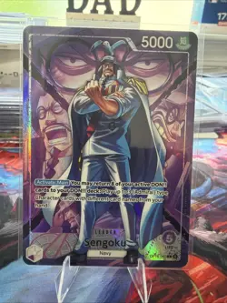 Sengoku OP16-060 Alt Art Leader - The Time Of Battle - One Piece TCG - Image 2