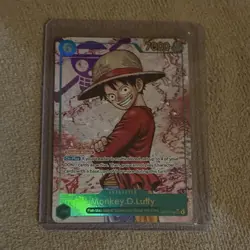 Bandai One Piece CCG Monkey D. Luffy OP13-118 R Parallel Alt Art Foil EN - Image 1